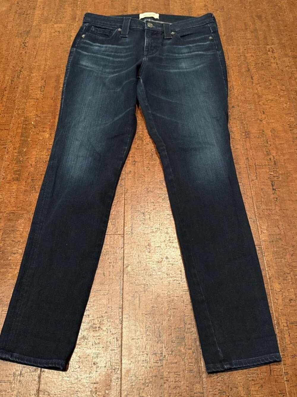 Big Star Women’s 28 Alex Skinny Jeans Dark Wash Blue Stretch Denim